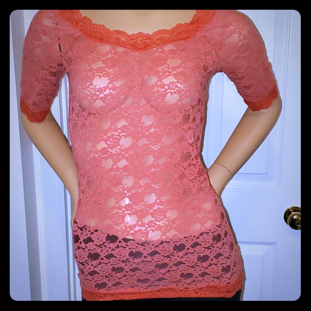 Free People lace top